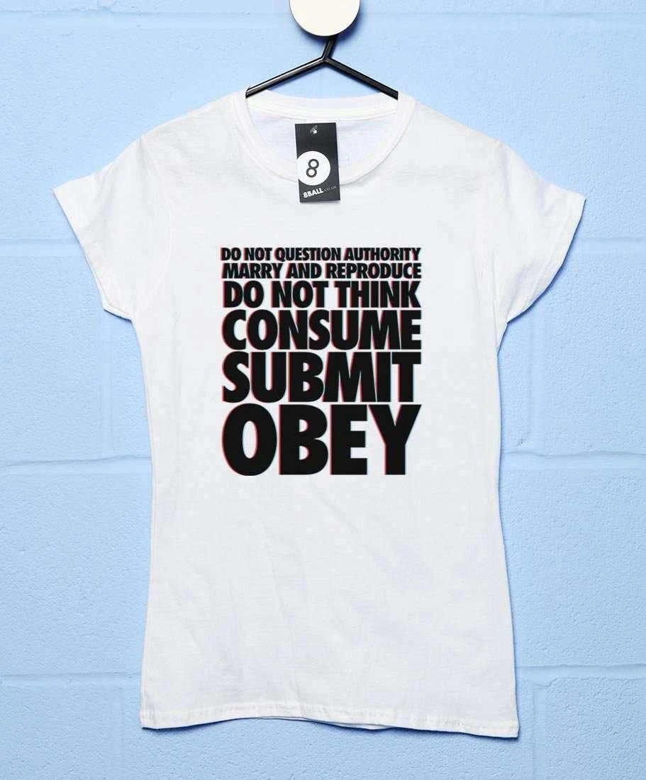 Subliminal Messages Womens Fitted T-Shirt 3 Subliminal Messages Womens Fitted T-Shirt