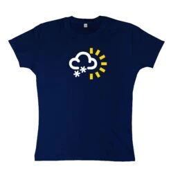 Sun And Snow Womens Fitted T-Shirt