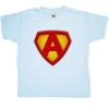 Super Hero A Kids T-Shirt 1 Super Hero A Kids T-Shirt -Maria Sales Store Super Hero A Kids Graphic T Shirt 8Ball 5417