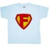 Super Hero F Kids T-Shirt -Maria Sales Store Super Hero F Kids Graphic T Shirt 8Ball 2584