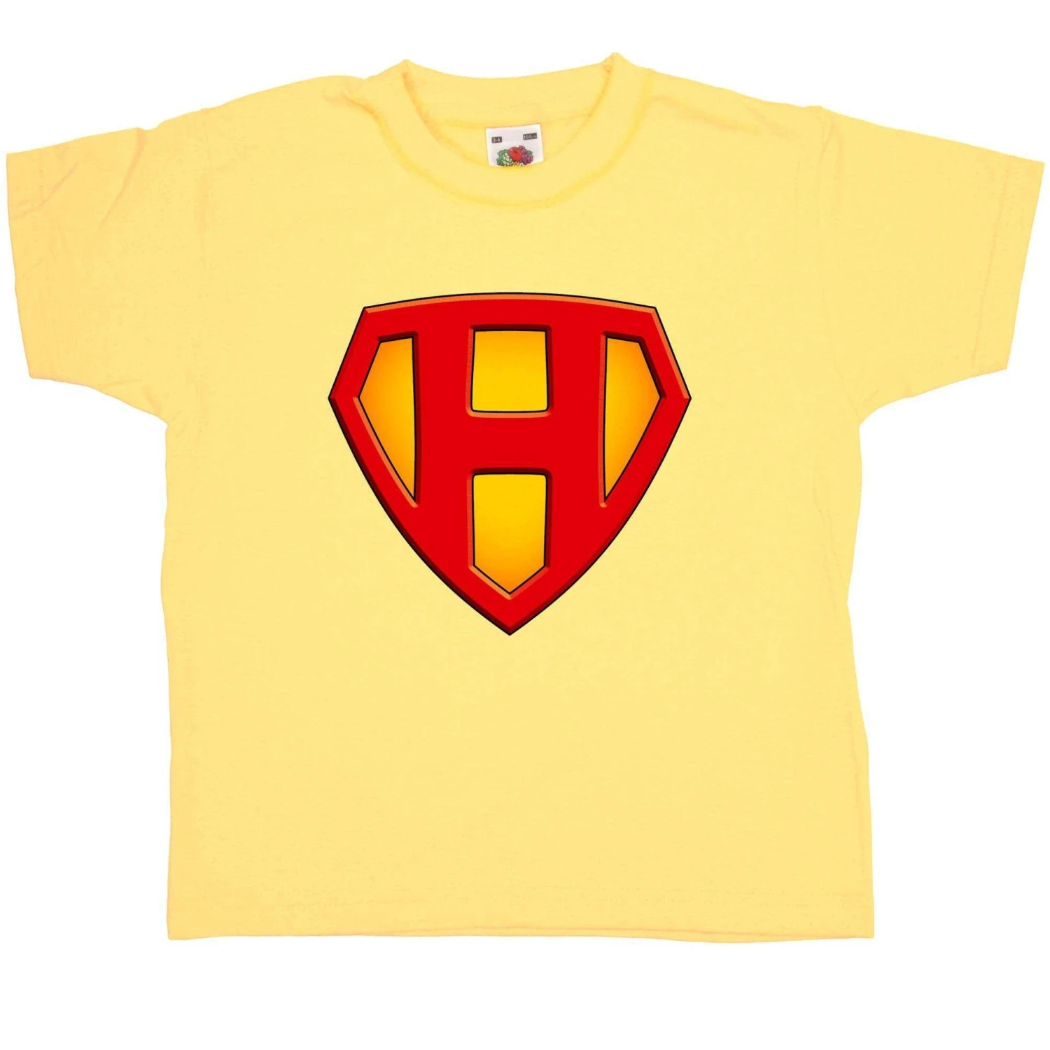 Super Hero H Kids T-Shirt 3 Super Hero H Kids T-Shirt
