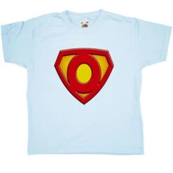 Super Hero O Kids T-Shirt