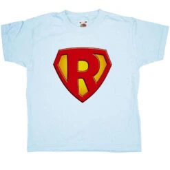 Super Hero R Childrens T-Shirt