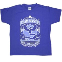 Team Mystic Kids T-Shirt, Inspired By Pokemon Go
