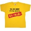 Tell Me About Punk Rock Grandad Childrens T-Shirt -Maria Sales Store Tell Me About Punk Rock Grandad Childrens Graphic T Shirt 8Ball 9521