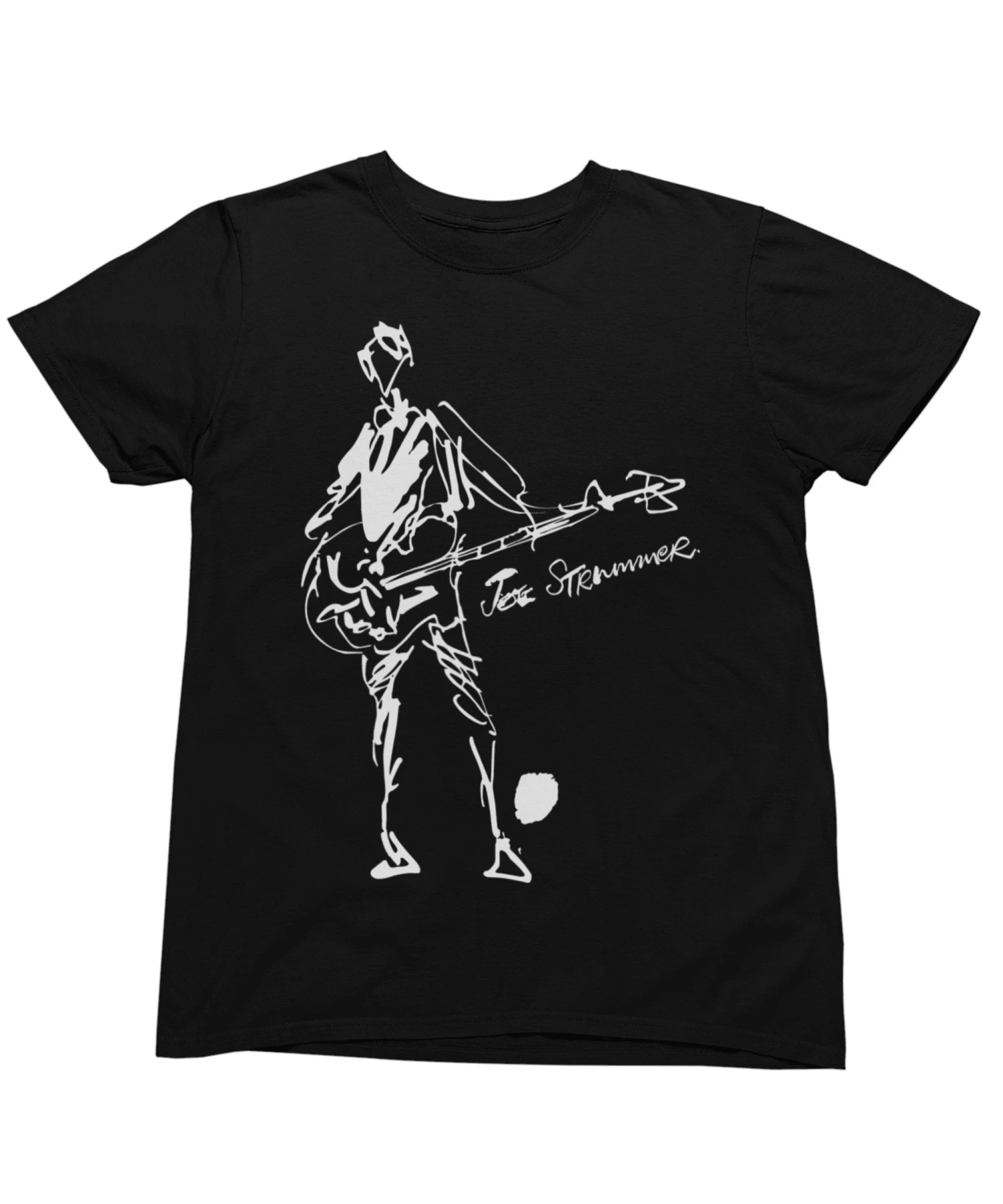 The Clash Joe Strummer Sound Check By Ray Lowry T-Shirt 4 The Clash Joe Strummer Sound Check By Ray Lowry T-Shirt - Image 2