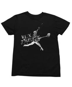 The Clash Mick Jones Leap Illustration T-Shirt -Maria Sales Store The Clash Mick Jones Leap Illustration Unisex T Shirt 8Ball 1521