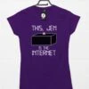 This Jen Is The Internet Womens Fitted T-Shirt 1 This Jen Is The Internet Womens Fitted T-Shirt -Maria Sales Store This Jen Is The Internet Womens Fitted T Shirt 8Ball 2303