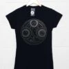 Timelord Symbol Fitted Womens T-Shirt 2 Timelord Symbol Fitted Womens T-Shirt -Maria Sales Store Timelord Symbol Fitted Womens T Shirt 8Ball 751