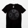 Timelord Symbol T-Shirt -Maria Sales Store Timelord Symbol Graphic T Shirt For Men 8Ball 8214