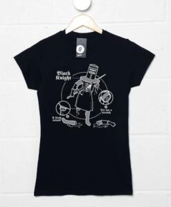 Tis But A Scratch Womens Fitted T-Shirt, Inspired By Monty Python
