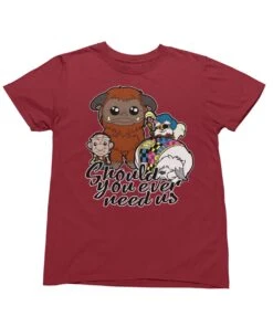 Top Notchy Should You Ever Need Us T-Shirt -Maria Sales Store Top Notchy Should You Ever Need Us Men s Unisex Mens T Shirt 8Ball 5527