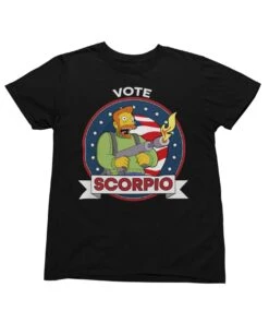 Top Notchy Vote Scorpio T-Shirt -Maria Sales Store Top Notchy Vote Scorpio Men s Unisex Graphic T Shirt For Men 8Ball 14