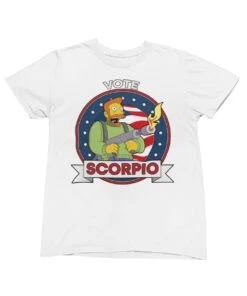 Top Notchy Vote Scorpio T-Shirt -Maria Sales Store Top Notchy Vote Scorpio Men s Unisex Graphic T Shirt For Men 8Ball 5663