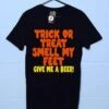 Trick Or Treat Smell My Feet T-Shirt As Worn By Dimebag -Maria Sales Store Trick Or Treat Smell My Feet Unisex T Shirt For Men And Women As Worn By Dimebag 8Ball 9921