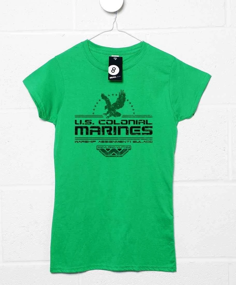 US Colonial Marines Womens T-Shirt 3 US Colonial Marines Womens T-Shirt