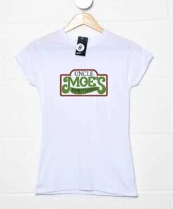 Uncle Moe's Family Feedbag Womens Fitted T-Shirt, Inspired By The Simpsons