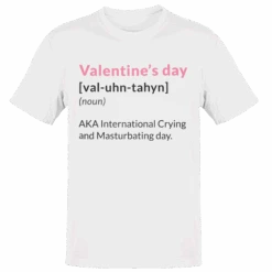 Valentine's Day Definition Also Known As Adult T-Shirt -Maria Sales Store Valentine s Day Definition Also Known As Adult T Shirt For Men 8Ball 1020