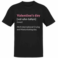 Valentine's Day Definition Also Known As Adult T-Shirt -Maria Sales Store Valentine s Day Definition Also Known As Adult T Shirt For Men 8Ball 245