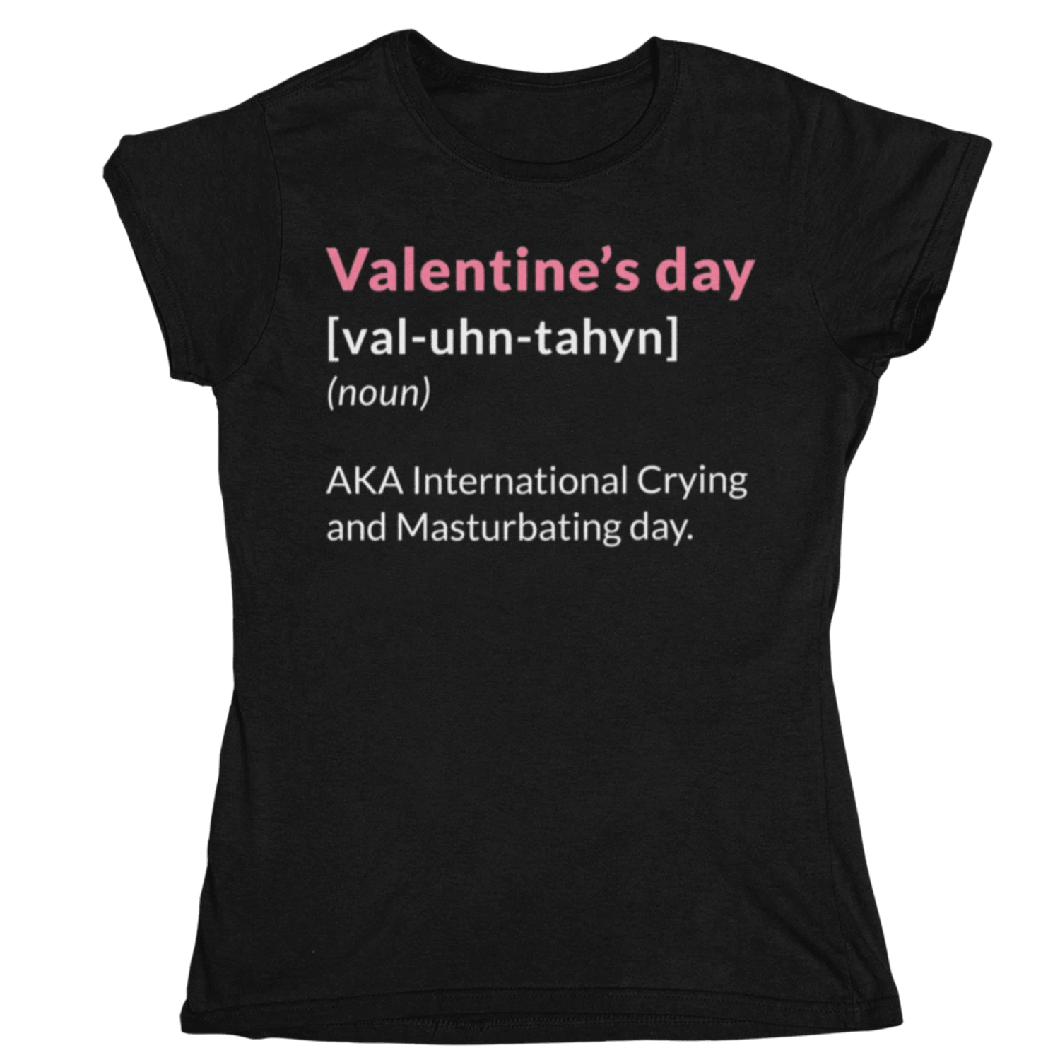 Valentine's Day Definition Also Known As Womens Fitted T-Shirt 5 Valentine's Day Definition Also Known As Womens Fitted T-Shirt - Image 3