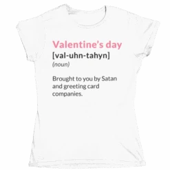 Valentine's Day Definition Brought By Satan Womens Style T-Shirt 9 Valentine's Day Definition Brought By Satan Womens Style T-Shirt -Maria Sales Store Valentine s Day Definition Brought By Satan Womens Style T Shirt 8Ball 7222