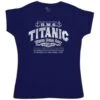Vintage Advert Womens Style T-Shirt, Inspired By Titanic -Maria Sales Store Vintage Advert Womens Style T Shirt Inspired By Titanic 8Ball 8676