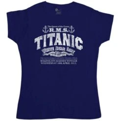 Vintage Advert Womens Style T-Shirt, Inspired By Titanic