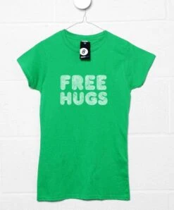 Vintage Free Hugs T-Shirt For Women