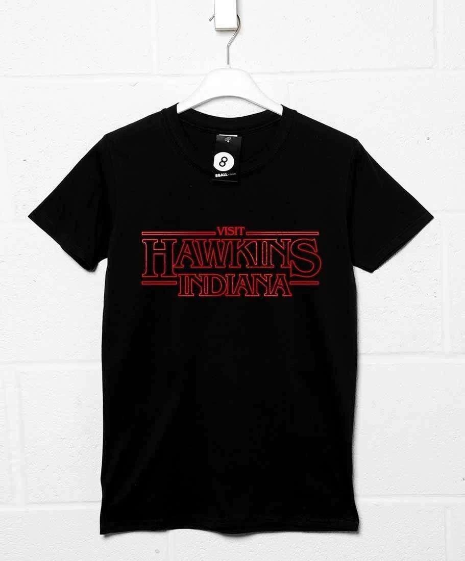 Visit Hawkins Indiana T-Shirt 3 Visit Hawkins Indiana T-Shirt