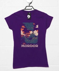 Visit Mordor Volcano T-Shirt For Women -Maria Sales Store Visit Mordor Volcano T Shirt for Women 8Ball 8760