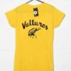 Vultures Womens T-Shirt As Worn By Debbie Harry -Maria Sales Store Vultures As Worn By Debbie Harry Womens Yellow