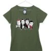 Vyvyan, Neil, Mike And Rick Womens Fitted T-Shirt -Maria Sales Store Vyvyan Neil Mike and Rick Womens Fitted T Shirt 8Ball 4935
