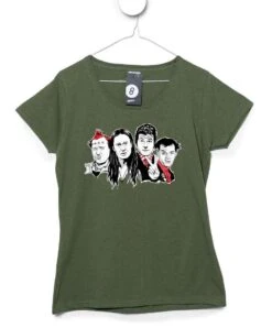 Vyvyan, Neil, Mike And Rick Womens Fitted T-Shirt