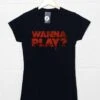 Wanna Play? Womens Fitted T-Shirt 1 Wanna Play? Womens Fitted T-Shirt -Maria Sales Store Wanna Play Womens Fitted T Shirt 8Ball 5394
