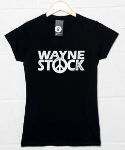 Waynestock Womens Fitted T-Shirt