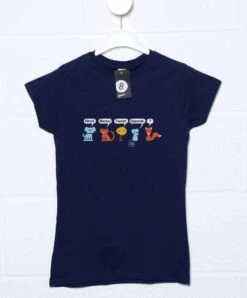 What Does The Fox Say Animals Womens T-Shirt