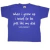 When I Grow Up Childrens T-Shirt -Maria Sales Store When I Grow Up Childrens T Shirt 8Ball 2485