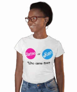 Who Came First Barbie Or Ken Womens Style T-Shirt