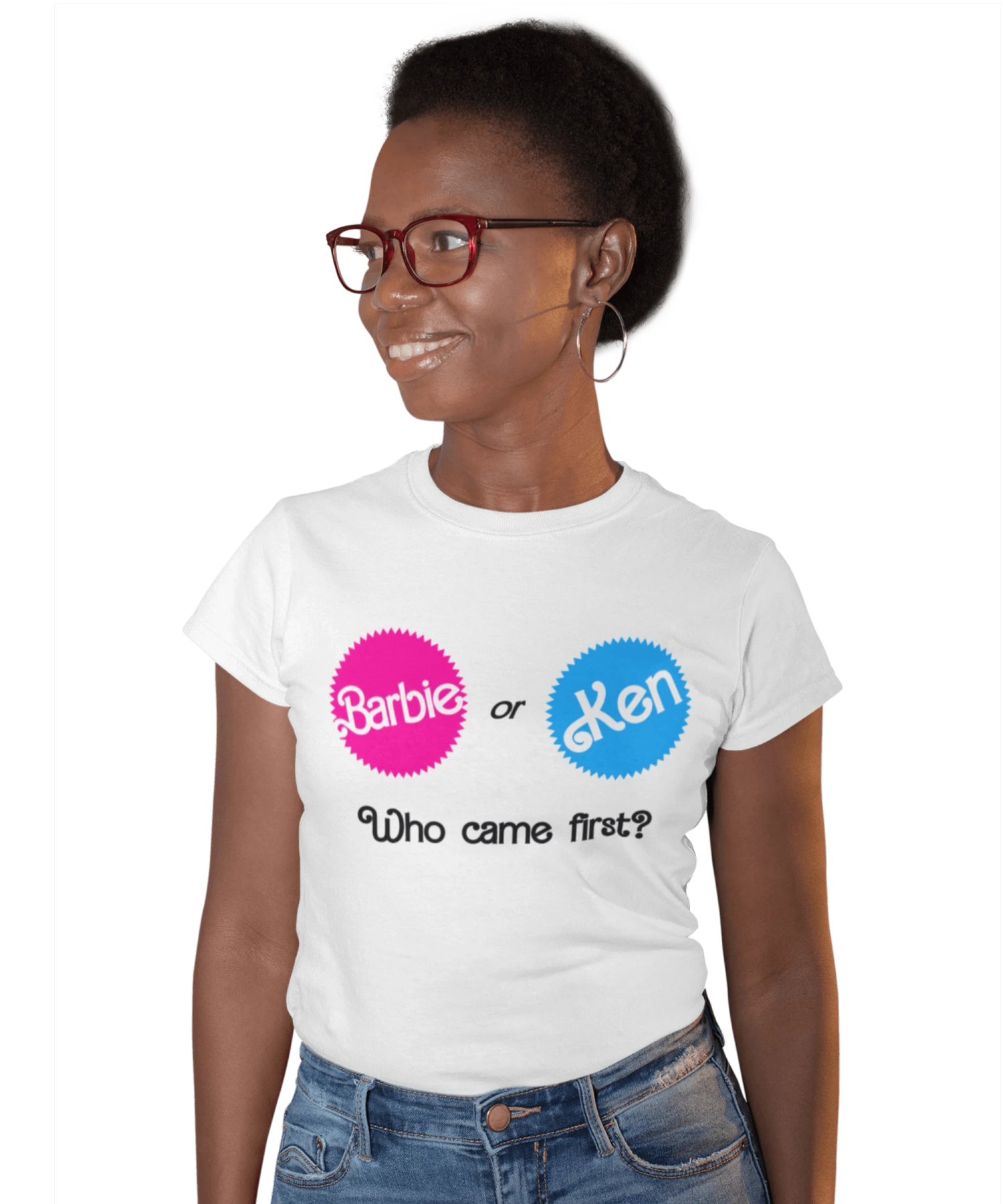 Who Came First Barbie Or Ken Womens Style T-Shirt 3 Who Came First Barbie Or Ken Womens Style T-Shirt