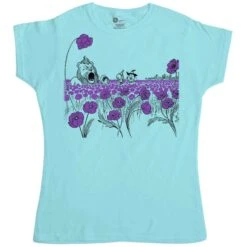Wizard Of Oz Poppy Field Womens Style T-Shirt