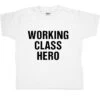 Working Class Hero Kids T-Shirt -Maria Sales Store Working Class Hero Kids Graphic T Shirt 8Ball 5244