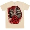 Zombie Open Chest T-Shirt 1 Zombie Open Chest T-Shirt -Maria Sales Store Zombie Open Chest Unisex T Shirt 8Ball 4517