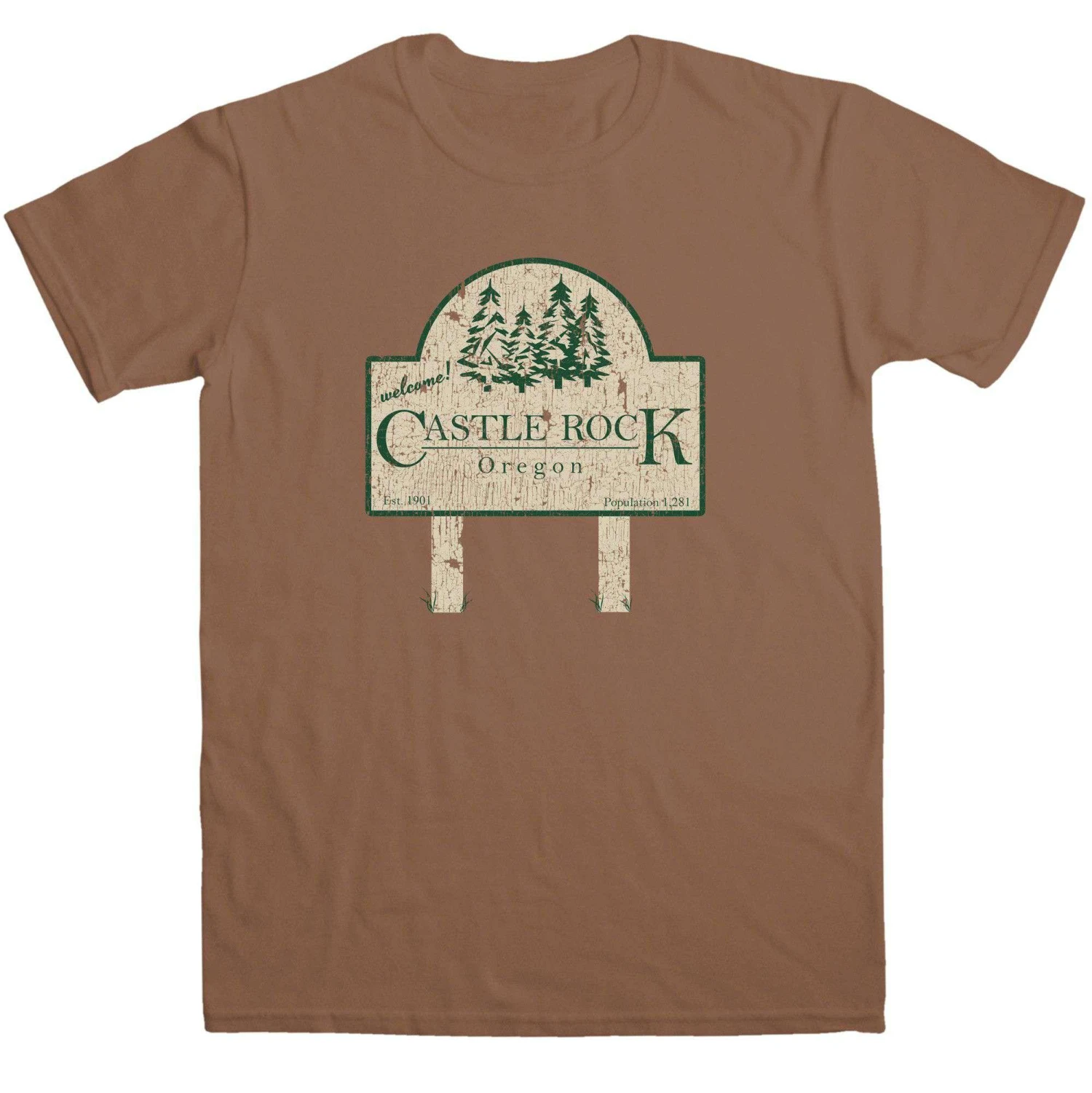 Castle Rock T-Shirt Inspired By Stand By Me 3 Castle Rock T-Shirt Inspired By Stand By Me
